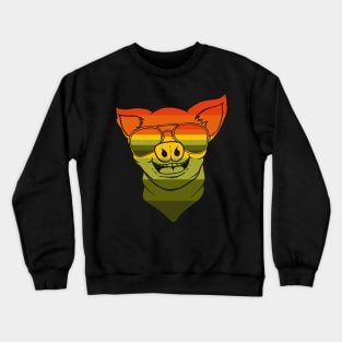 Vintage Pig Bandana Crewneck Sweatshirt